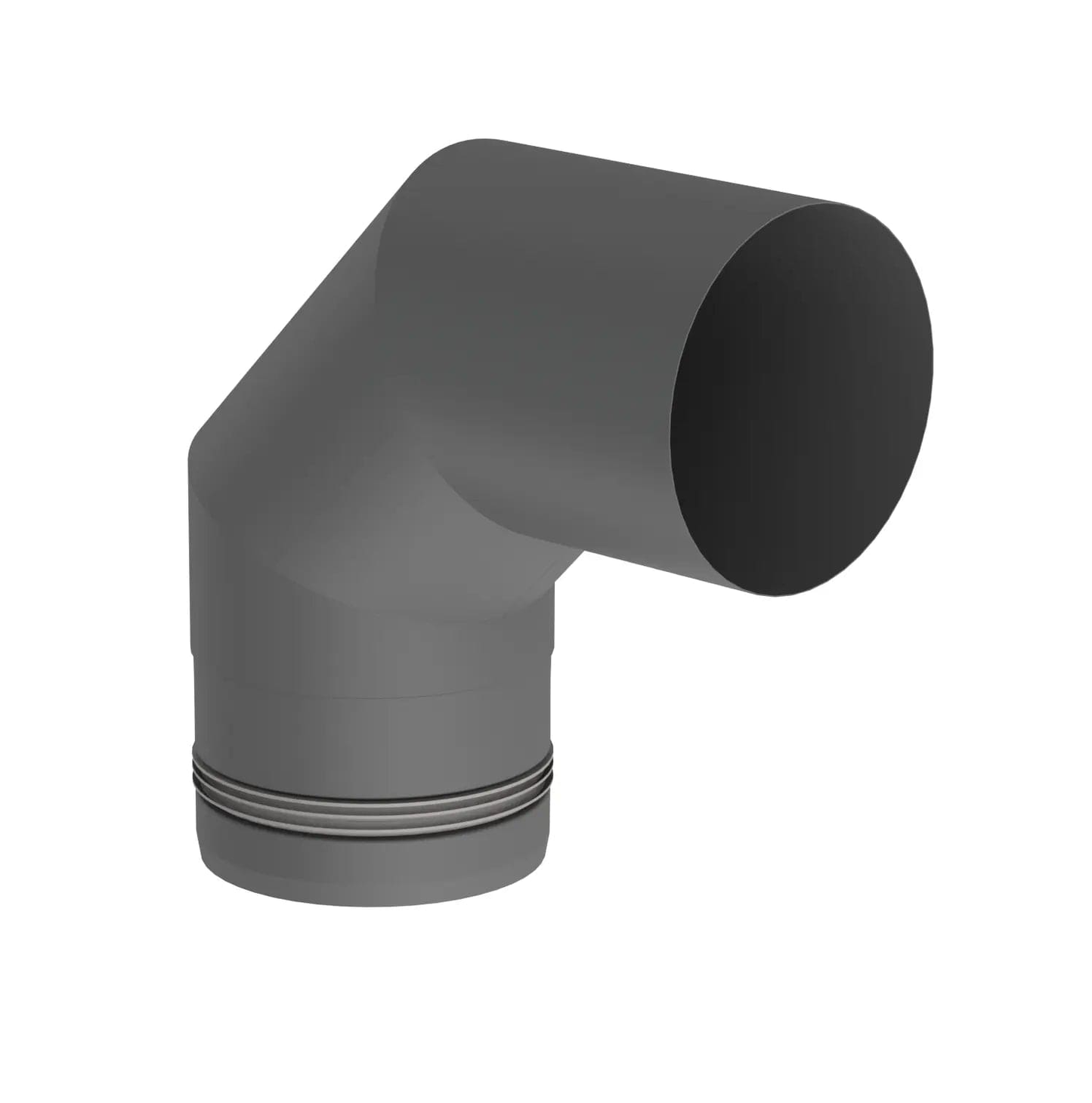 OfenrohrBogen 90° starr, Ø 100mm - Premium Ofenrohr von Jeremias - Kaufen Sie jetzt bei Mein Schornsteinprofi