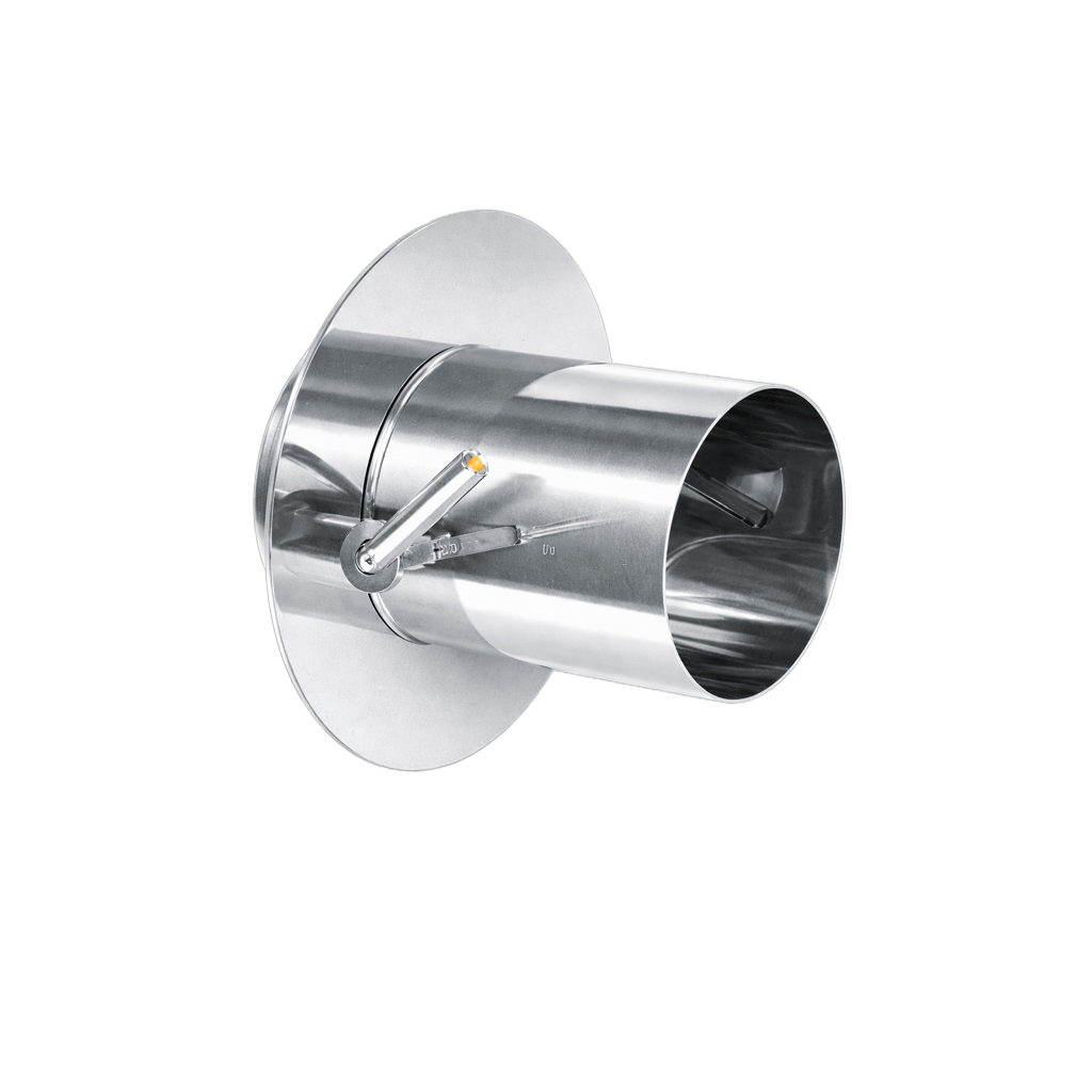 Zuluft Drosselklappe ZUTE913 – Ø 100 / 125 / 150 mm – Präzise Luftmengenregulierung