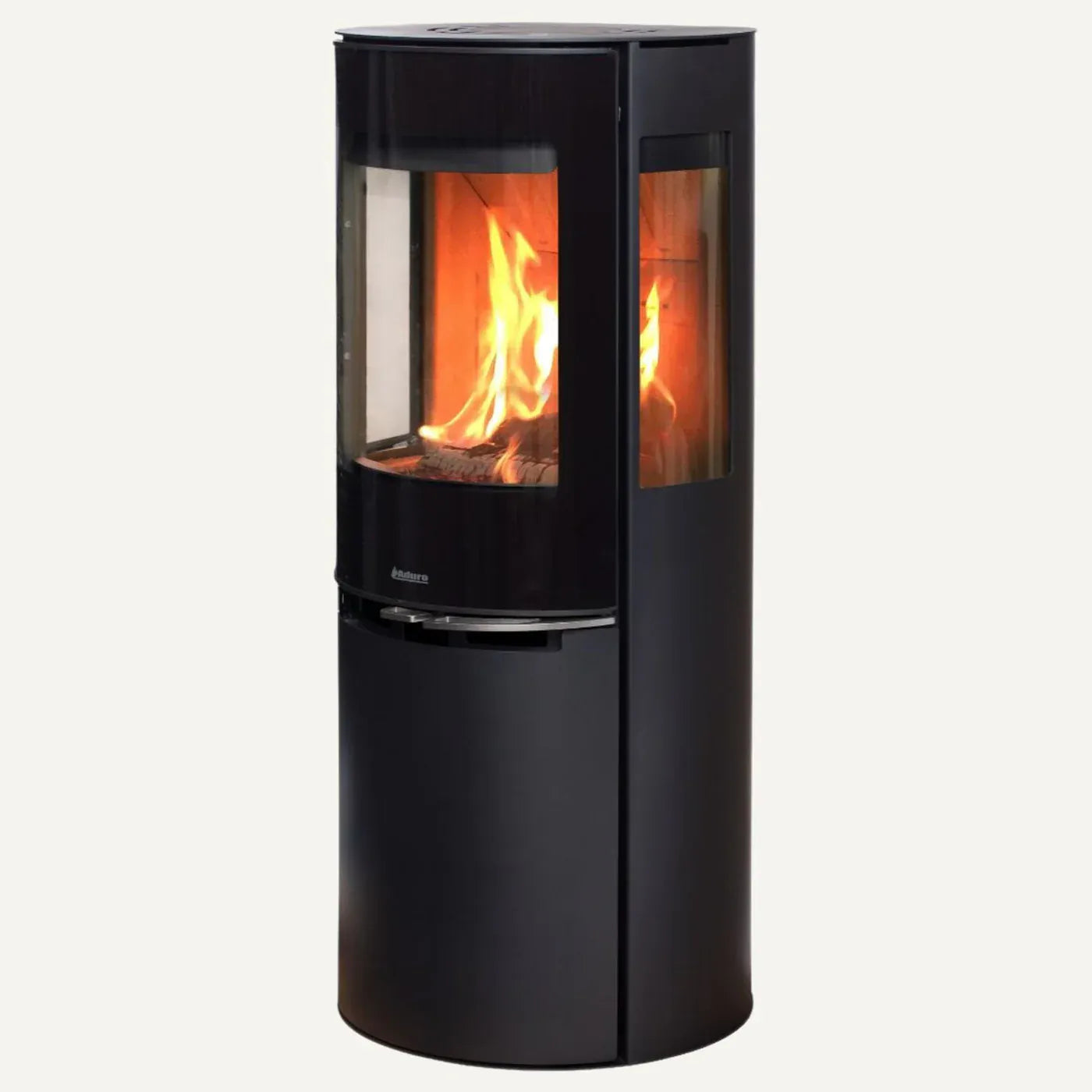 Aduro 9.5 Lux Kaminofen mit großer Glasfront und modernem Design