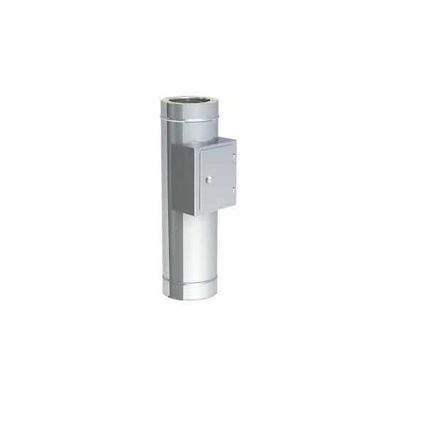 EdelstahlschornsteinRevisionselement bis 600°C/N1 passend für DW08-3 - Premium Edelstahlschornstein von Jeremias - Kaufen Sie jetzt bei Mein Schornsteinprofi