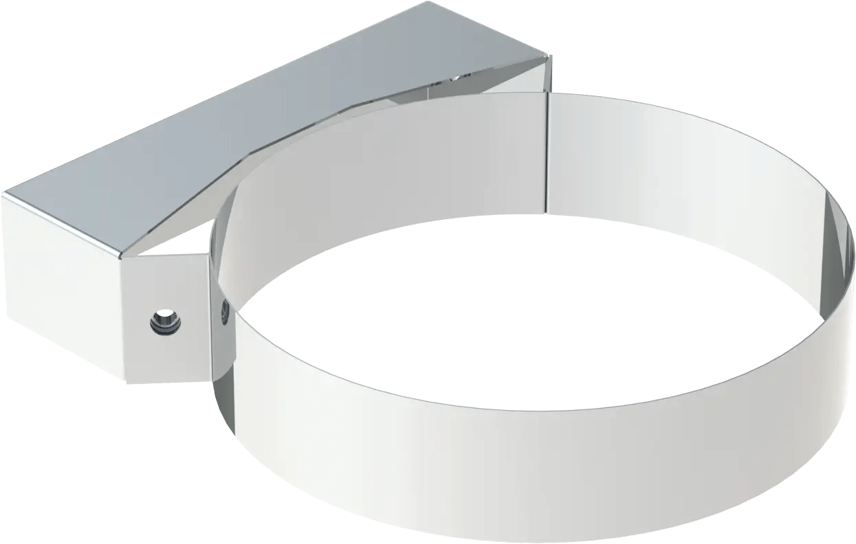 EdelstahlschornsteinWandhalter starr Wandabstand 50 mm - Premium Edelstahlschornstein von Jeremias - Kaufen Sie jetzt bei Mein Schornsteinprofi