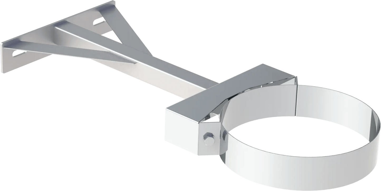 EdelstahlschornsteinWandhalter verstellbar Wandabstand 250 - 360 mm - Premium Edelstahlschornstein von Jeremias - Kaufen Sie jetzt bei Mein Schornsteinprofi