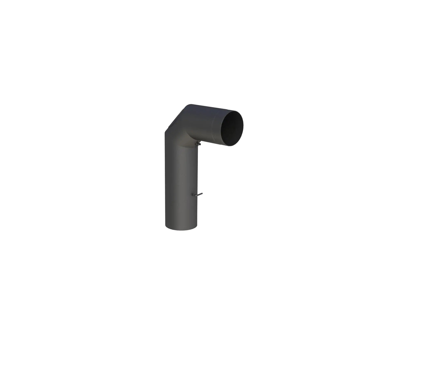 OfenrohrWinkelrohr mit Tür 120mm und Drosselklappe - Premium Ofenrohr von Jeremias - Kaufen Sie jetzt bei Mein Schornsteinprofi