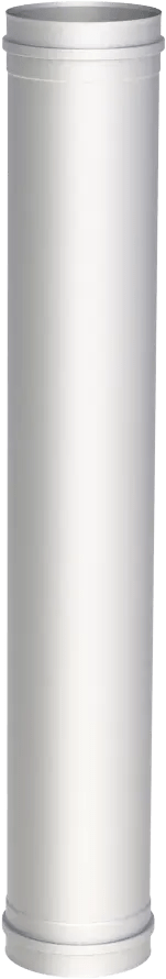 EdelstahlschornsteinLängenelement 1000mm mit Doppelmuffe - Premium Edelstahlschornstein von Jeremias - Kaufen Sie jetzt bei Mein Schornsteinprofi