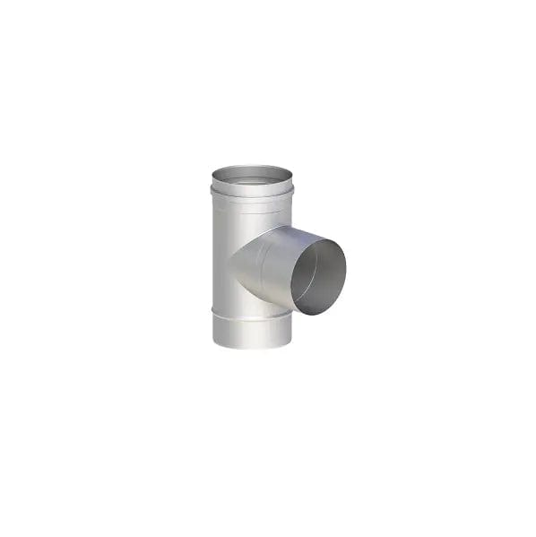 EdelstahlschornsteinT-Anschluss 90°mit Wassernase (ausgehalst) - Premium Edelstahlschornstein von Jeremias - Kaufen Sie jetzt bei Mein Schornsteinprofi