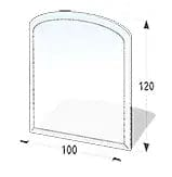 Glasbodenplatte gebogen - Premium von Lienbacher - Kaufen Sie jetzt bei Mein Schornsteinprofi