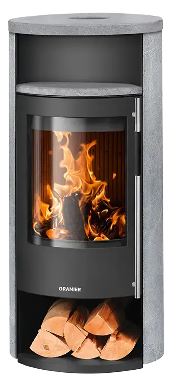 ORANIER Polar Neo 8 Kaminofen – 8 kW mit Keramik
