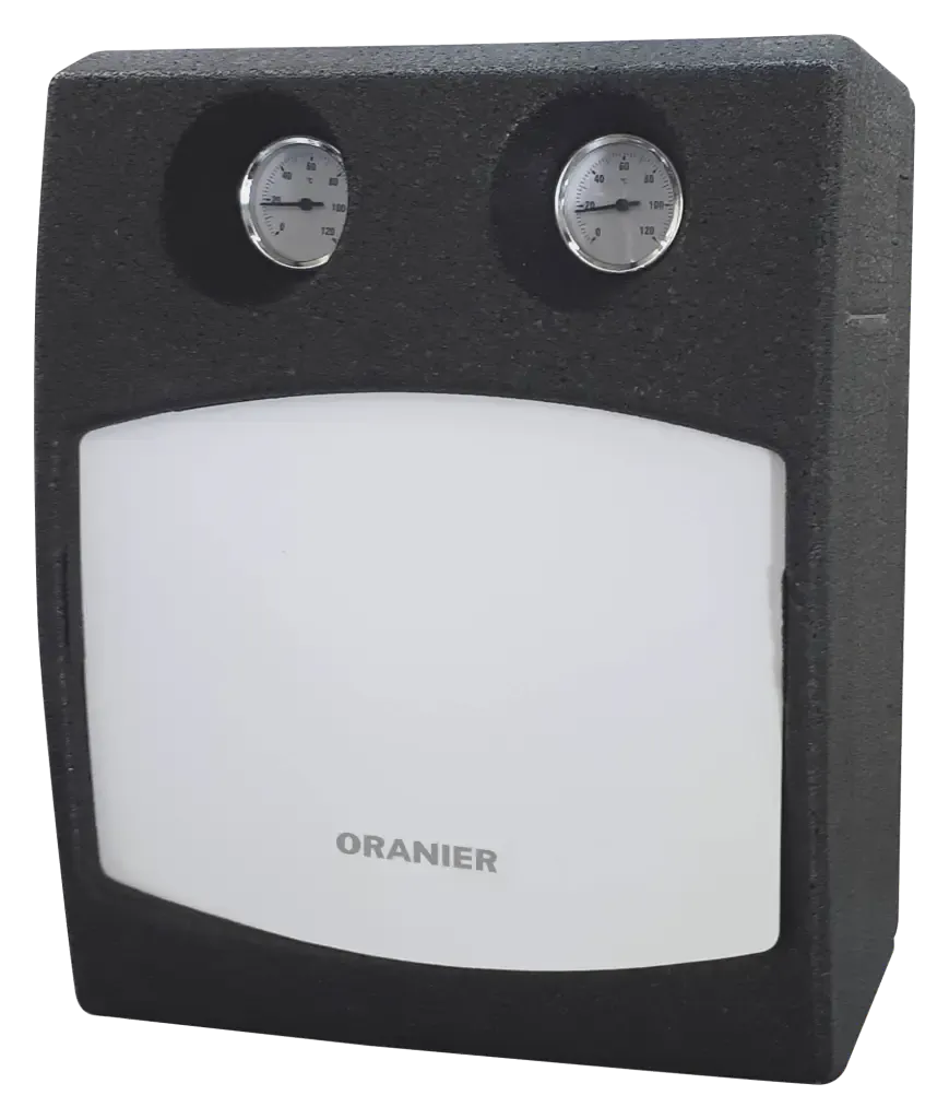 Oranier Speicherladestation AquaLoad mit Rücklaufanhebung