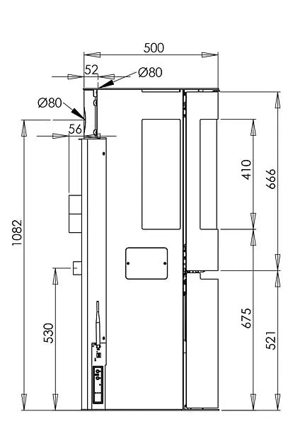 Aduro P5 Lux Pelletofen Aduro