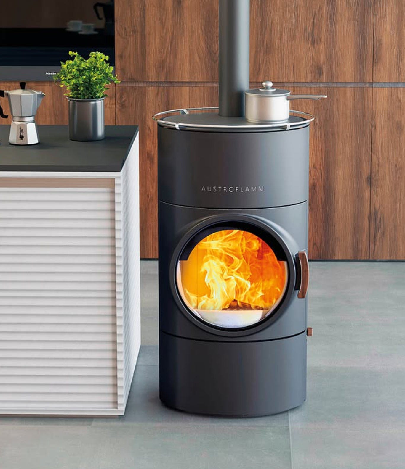 Austroflamm-Clou Compact Cook bei Mein Schornsteinprofi