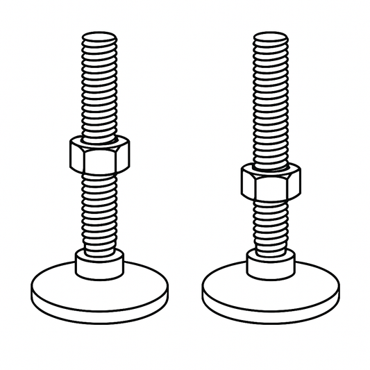 Die Verstellfüße aus Kunststoff (Art.-Nr. 059008) ermöglichen den sicheren, stabilen und flexiblen Stand Ihres Austroflamm Kaminofens