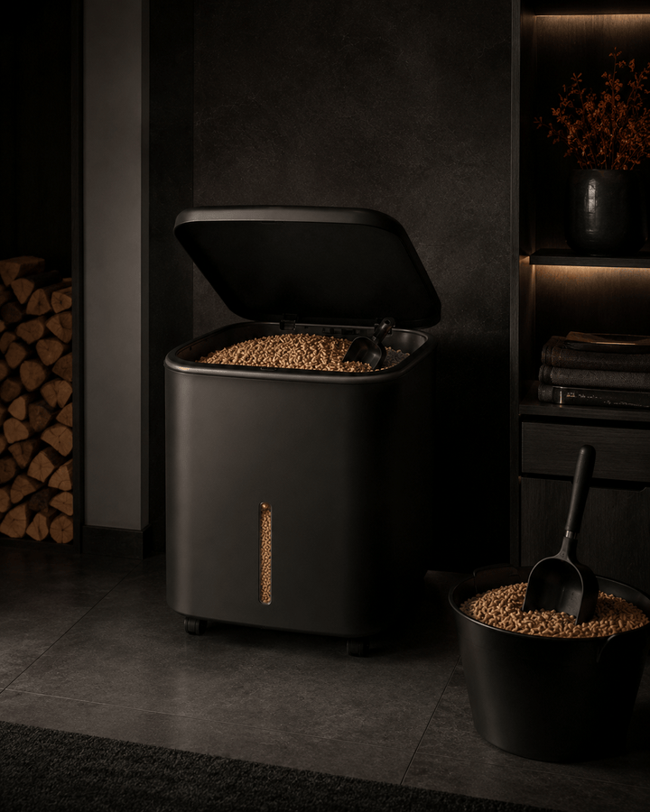Pellets sauber lagern