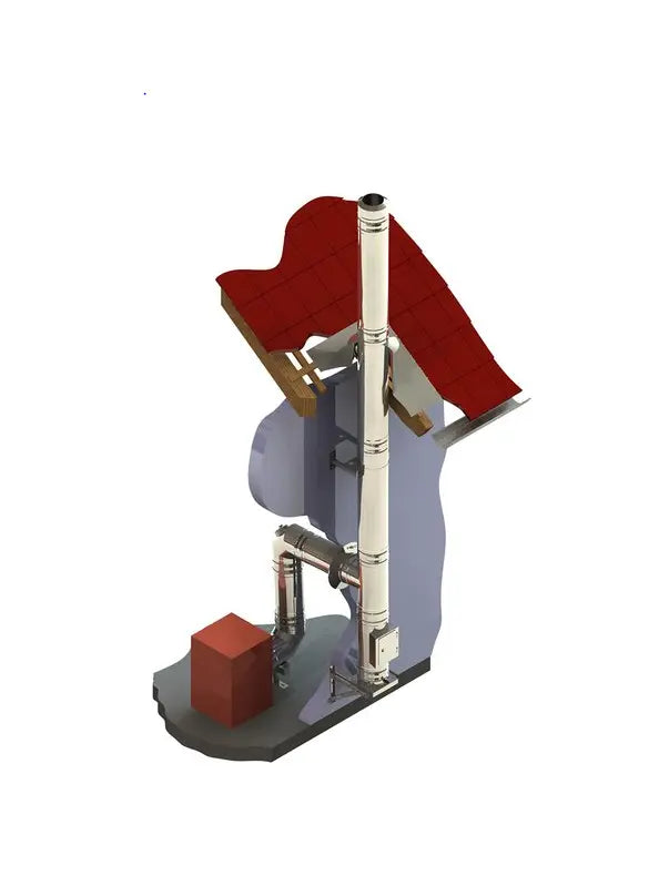 DW-FU Ø130mm Der Kaminofen Schornstein - Mein Schornsteinprofi