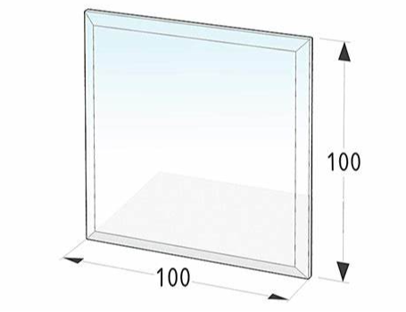 Glasbodenplatte viereckig - Premium  von Lienbacher - Kaufen Sie jetzt bei Mein Schornsteinprofi