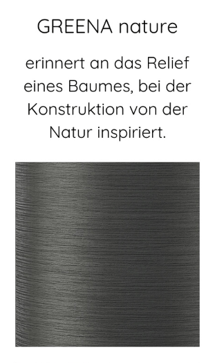 Leda Greena nature Kaminofen mit baumrindenartigem Relief - von der Natur inspiriertes Design