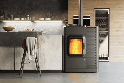 🔥 Austroflamm Mo Duo Cook Kombiofen mit Stahlverkleidung
