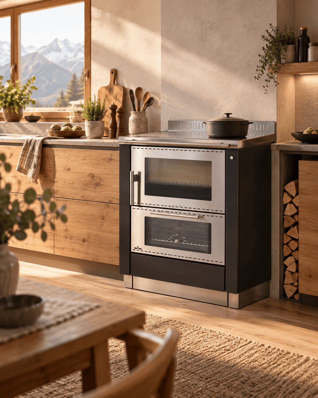Moderne Küchenherde kaufen bei Mein Schornsteinprofi in Ronneburg bei Gera – hochwertige Holzherde zum Kochen, Backen und Heizen