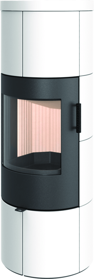 Der RHEA Flam Olbia H Kaminofen (5,8 kW, A+) mit weißer Keramikverkleidung. ACHTUNG: Nicht online bestellbar - nur im Fachgeschäft erhältlich. Fachberatung & Installation vor Ort. Kontaktieren Sie uns!