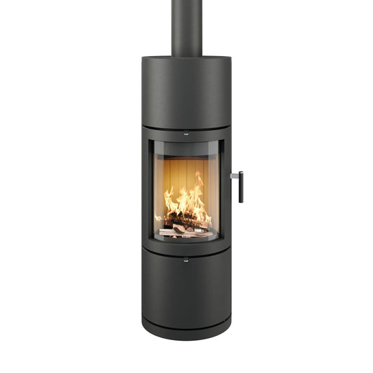 Leda Greena Pure Kaminofen in modernem Design mit großer Sichtscheibe