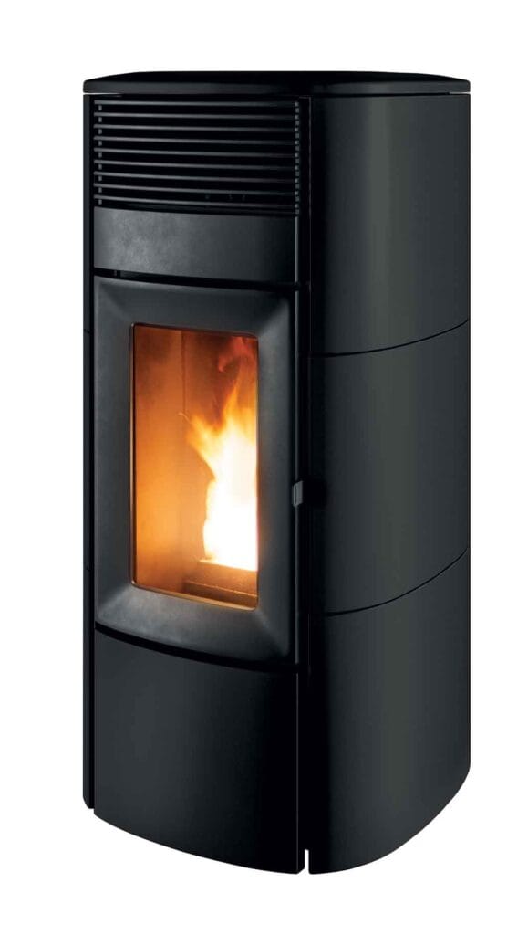 MCZ Club Air R 10 kW Pelletofen Keramik matt-schwarz mit No-Air-Modus
